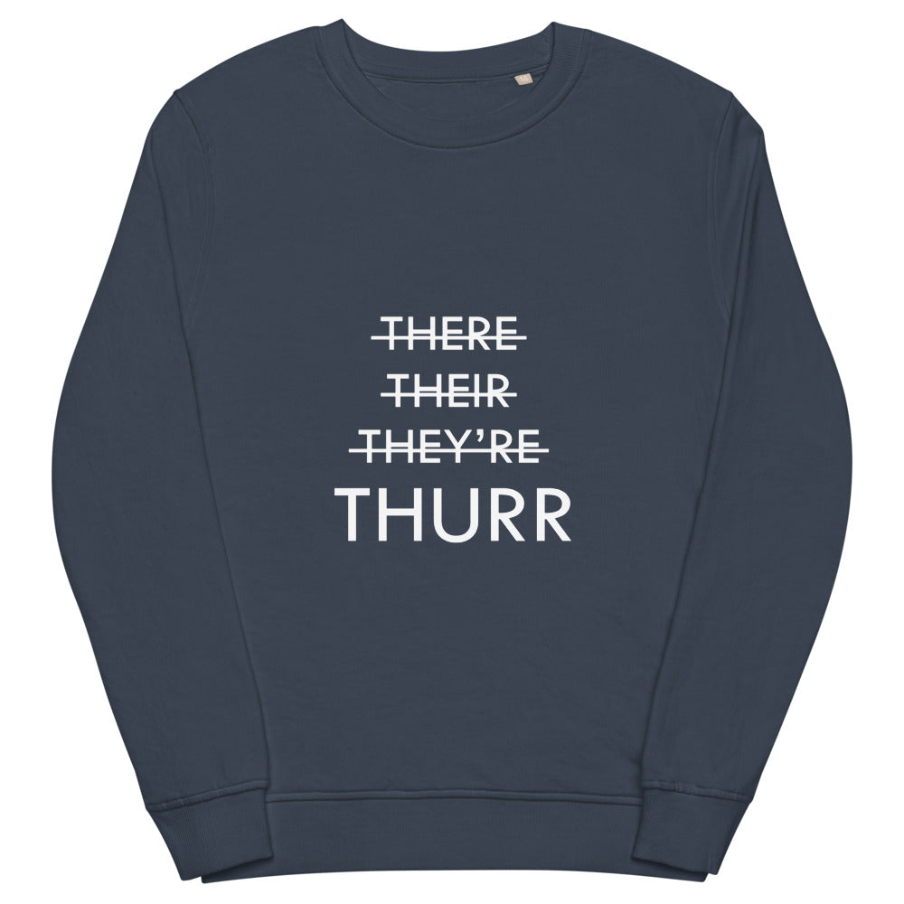 THURR | Unisex organic sweatshirt